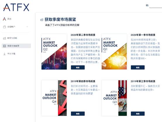 ATFX会员中心全面升级，开启线上交易全新体验